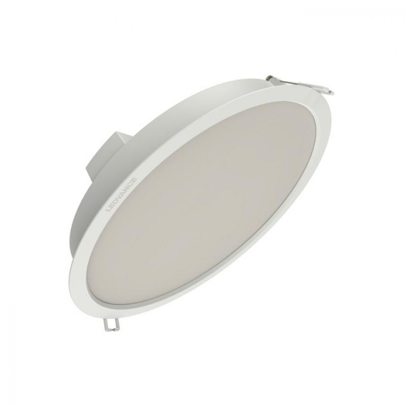 LEDVANCE LED Einbauleuchte 24W 4000K 2760lm IP44 Weiß Einbaud. 200 mm